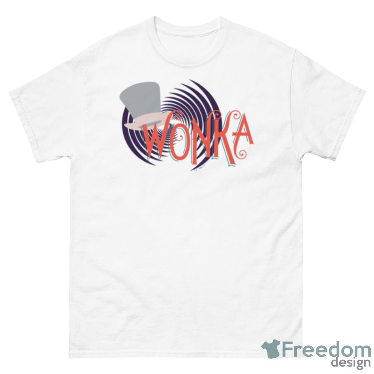 Wonka Spiral Logo Willy Wonka Shirt - 500 Men’s Classic Tee Gildan