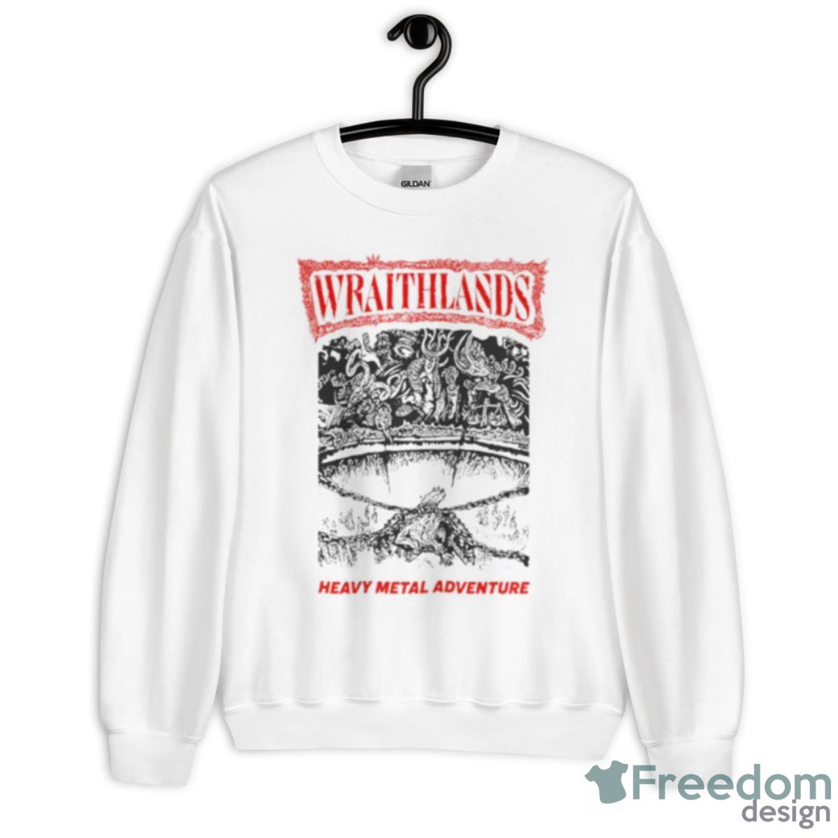 Wraithlands Heavy Metal Adventure Shirt - Unisex Heavy Blend Crewneck Sweatshirt