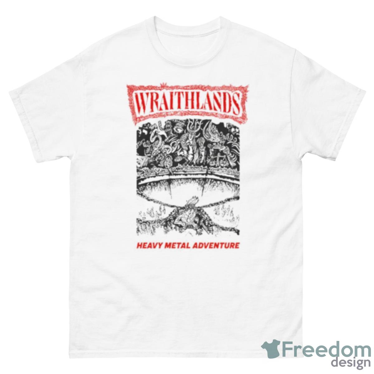 Wraithlands Heavy Metal Adventure Shirt - 500 Men’s Classic Tee Gildan