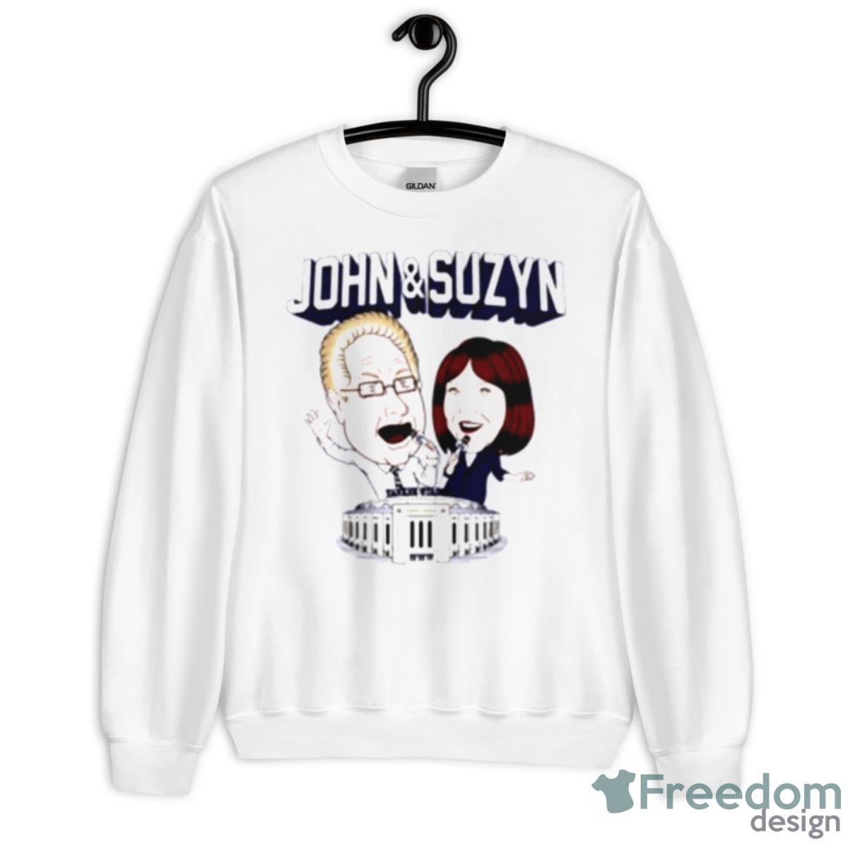 Yankees John And Suzyn Shirt - Unisex Heavy Blend Crewneck Sweatshirt