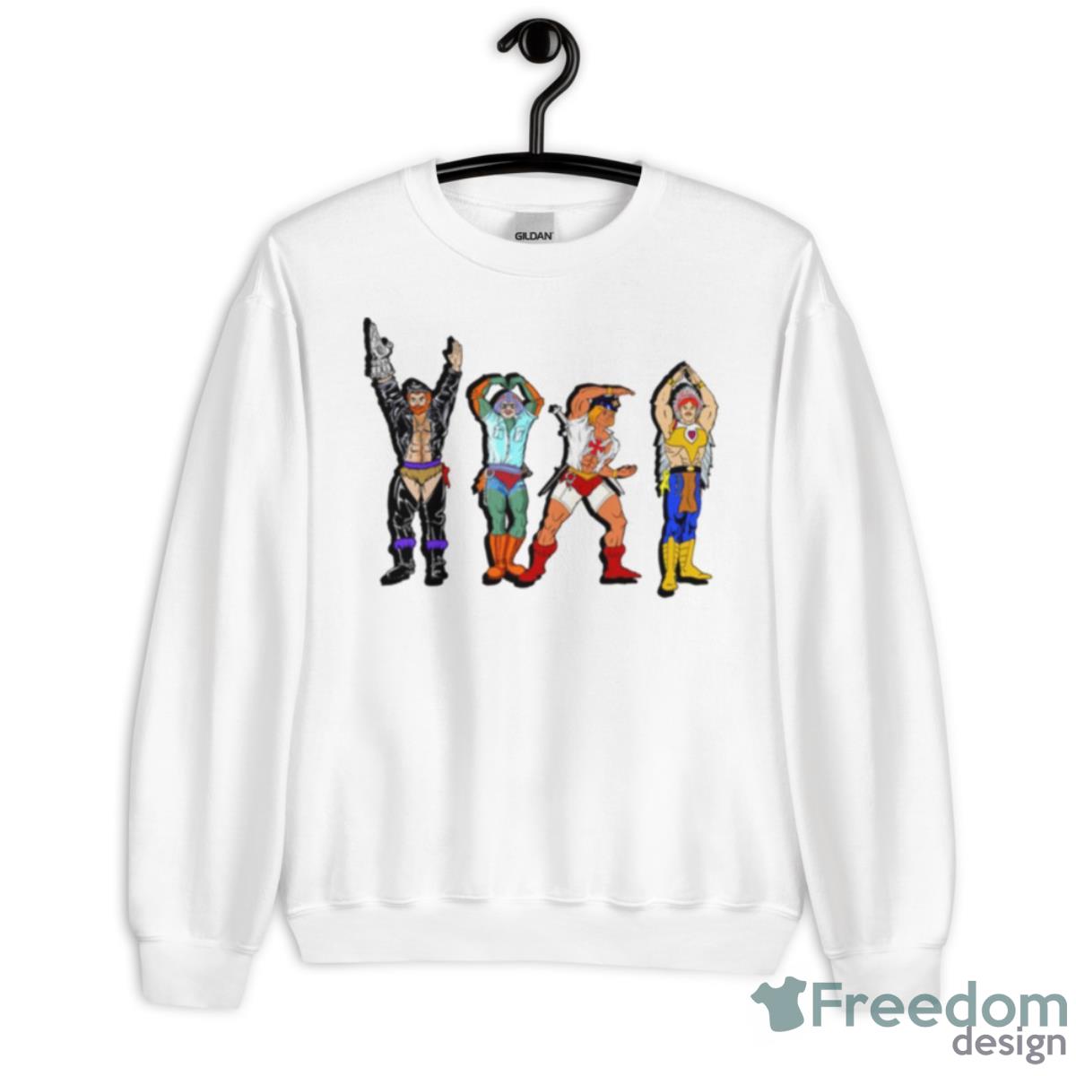 Ymca He Man 90s Cartoon shirt - Unisex Heavy Blend Crewneck Sweatshirt