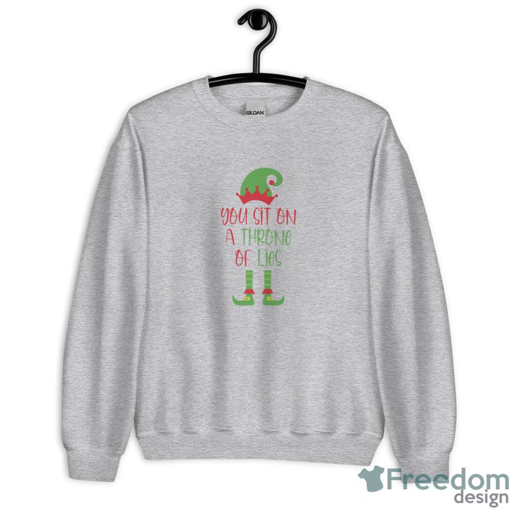 You Sit On a Throne of Lies Nightmare T-Shirt - Unisex Heavy Blend Crewneck Sweatshirt