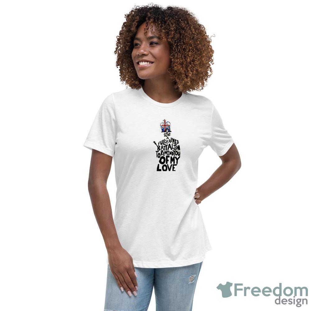 Youll Be Back King Send T-Shirt - Womens Relaxed Short Sleeve Jersey Tee Youll Be Back King Send T-Shirt - Womens Relaxed Short Sleeve Jersey Tee