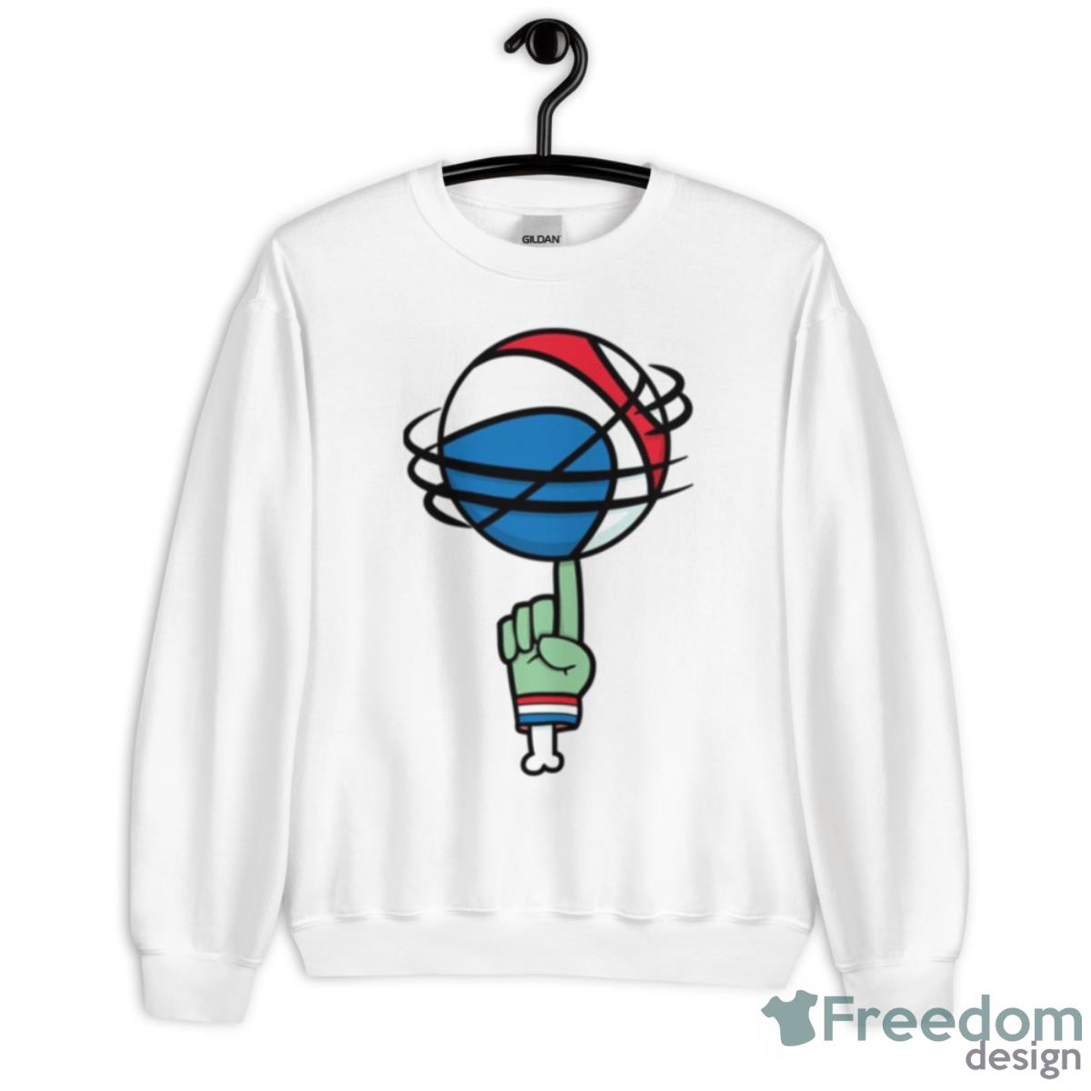 Z Baller Zombie Harlem Globetrotters Shirt - Unisex Heavy Blend Crewneck Sweatshirt