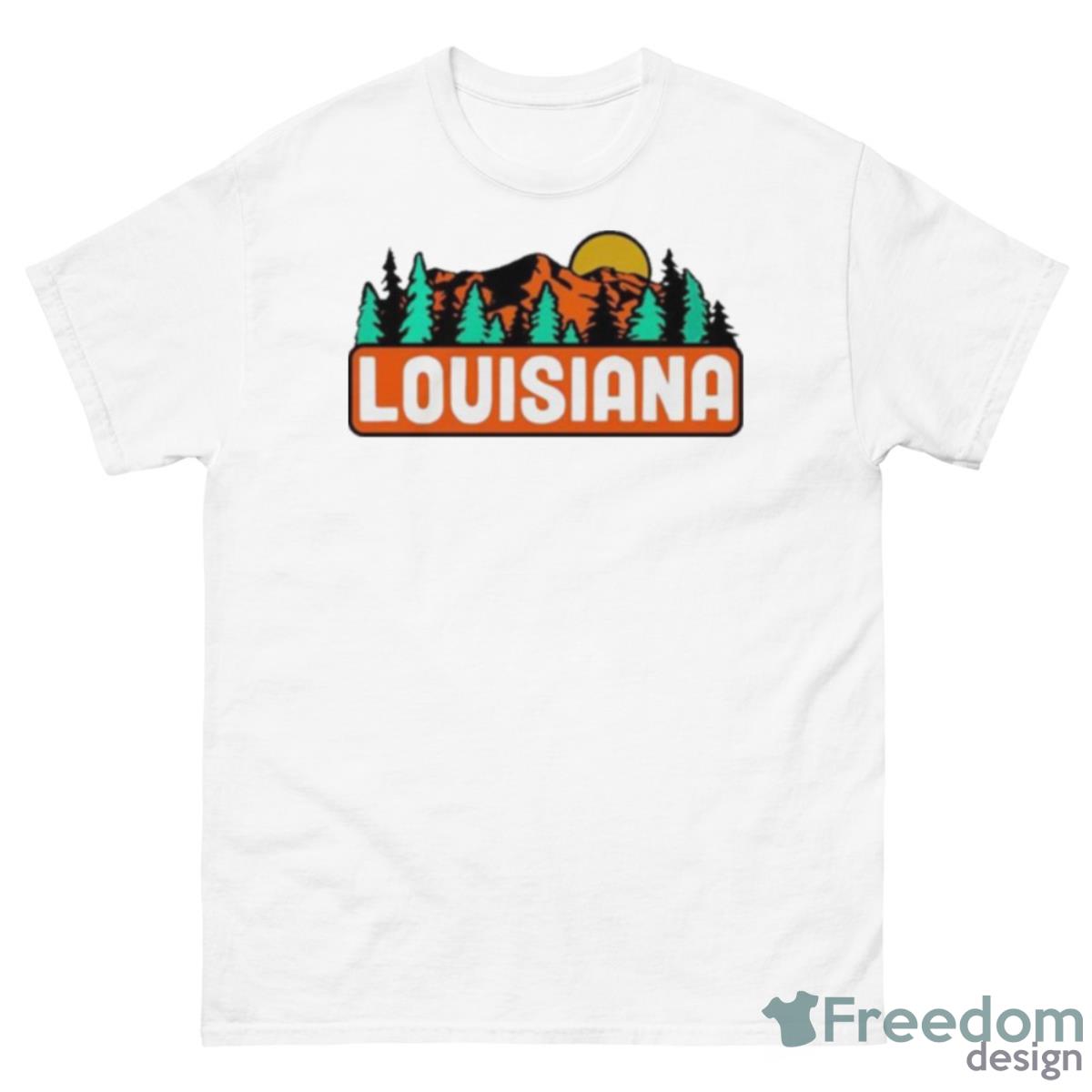 Zach Zrau Louisiana Shirt - 500 Men’s Classic Tee Gildan