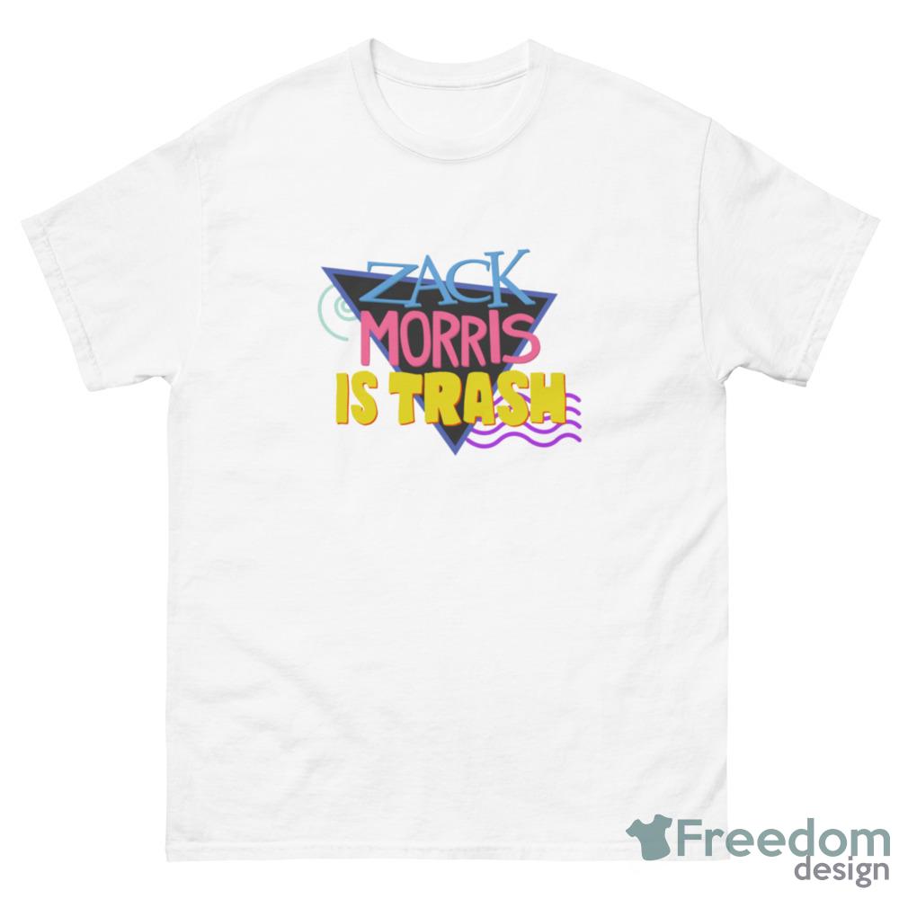 Zack Morris Is Trash Saved By The Bell T-Shirt - 500 Men’s Classic Tee Gildan