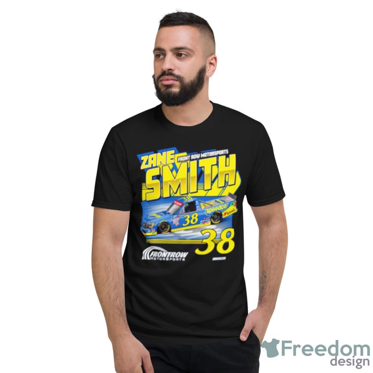 Zane Smith Checkered Flag Sports Speedco Shirt - Short Sleeve T-Shirt