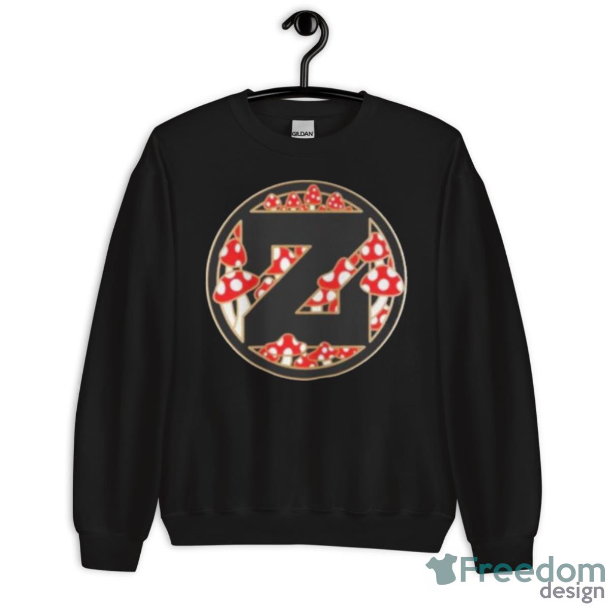 Zedd Merch Mushroom Z Shirt - Unisex Crewneck Sweatshirt