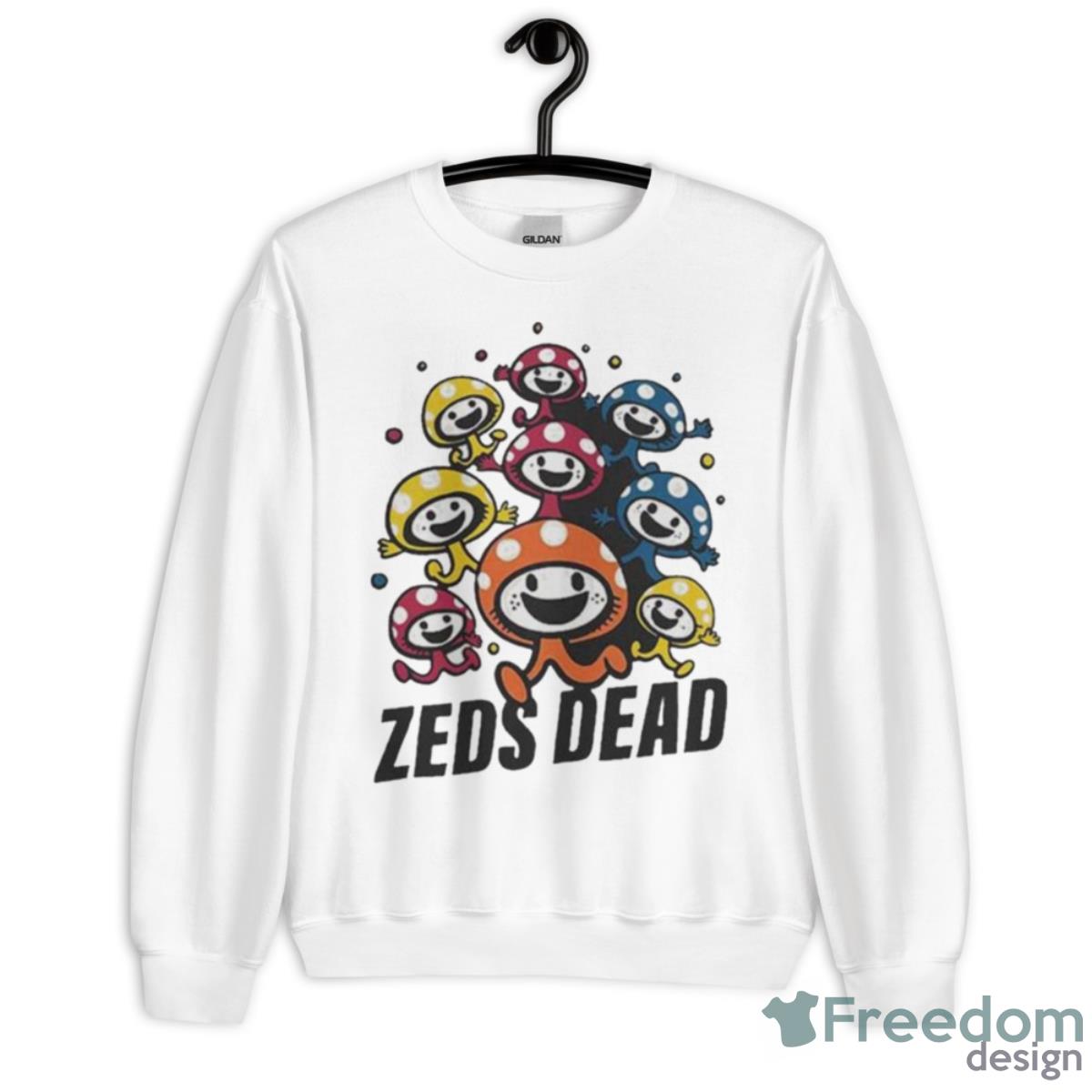 Zeds Dead Keep Your Caps On T Shirt - Unisex Heavy Blend Crewneck Sweatshirt