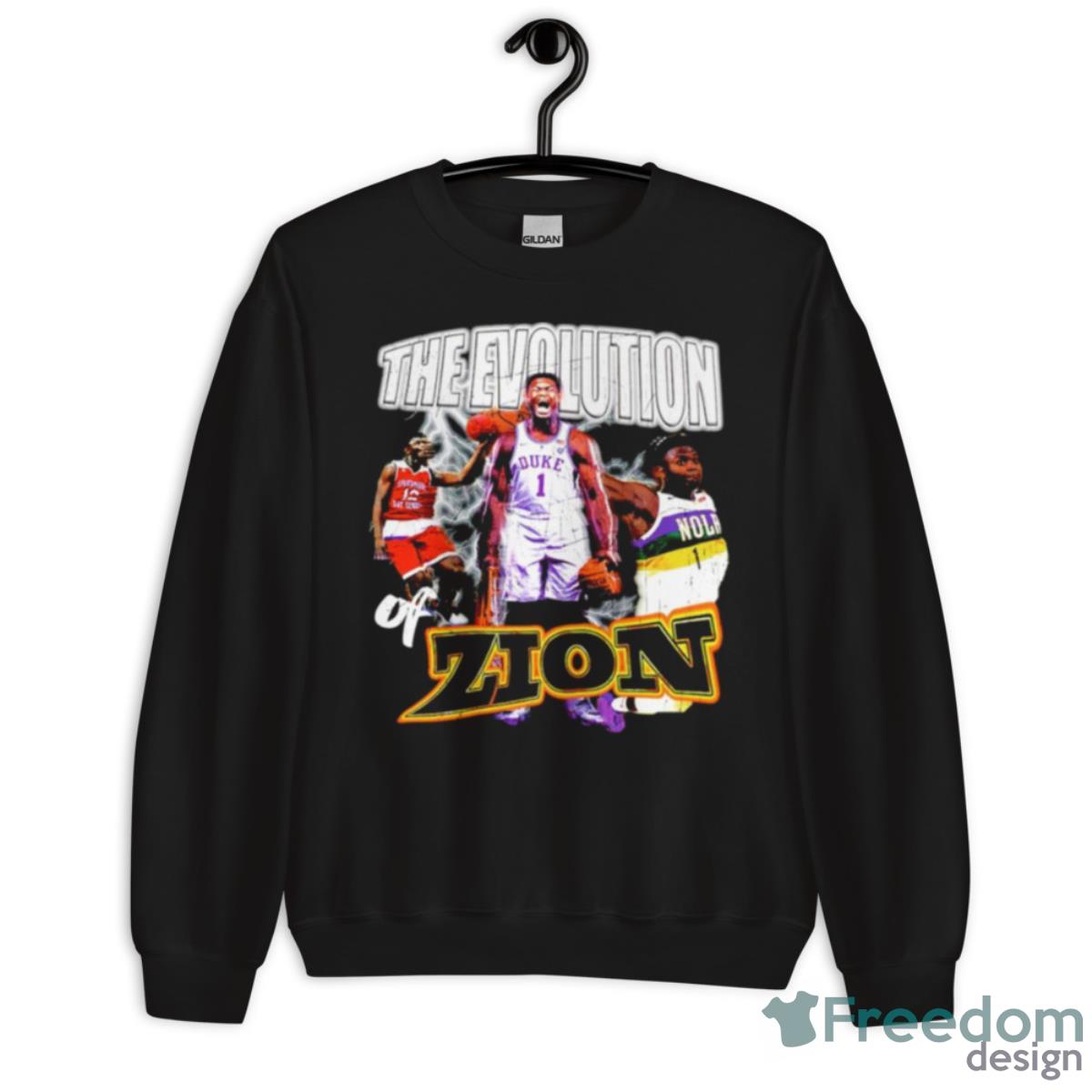 Zion Williamson The Evolution Of Zion Shirt - Unisex Crewneck Sweatshirt