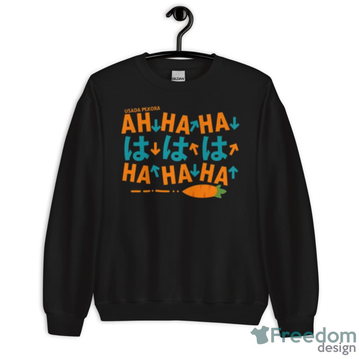 1 Hololive Funny Laughing Usada Pekora Shirt