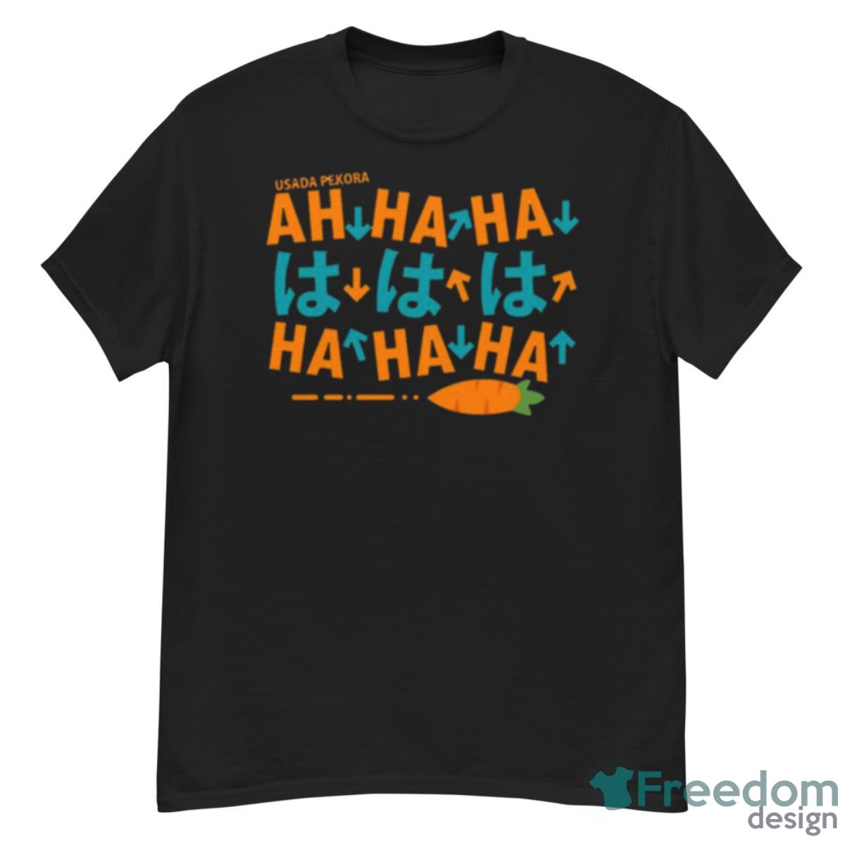 1 Hololive Funny Laughing Usada Pekora Shirt - G500 Men’s Classic T-Shirt