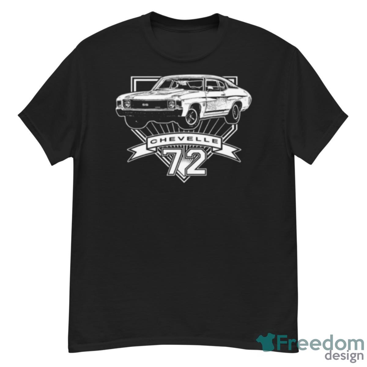 1972 Chevelle Vintage Car Art Shirt - G500 Men’s Classic T-Shirt