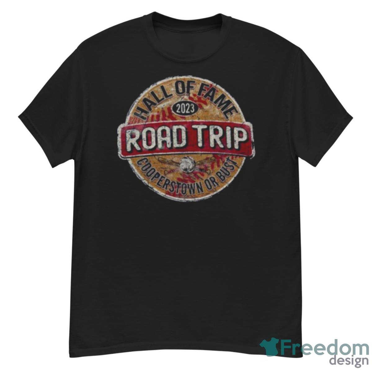 2023 Baseball Hall Of Fame Road Trip Washed Shirt - G500 Men’s Classic T-Shirt