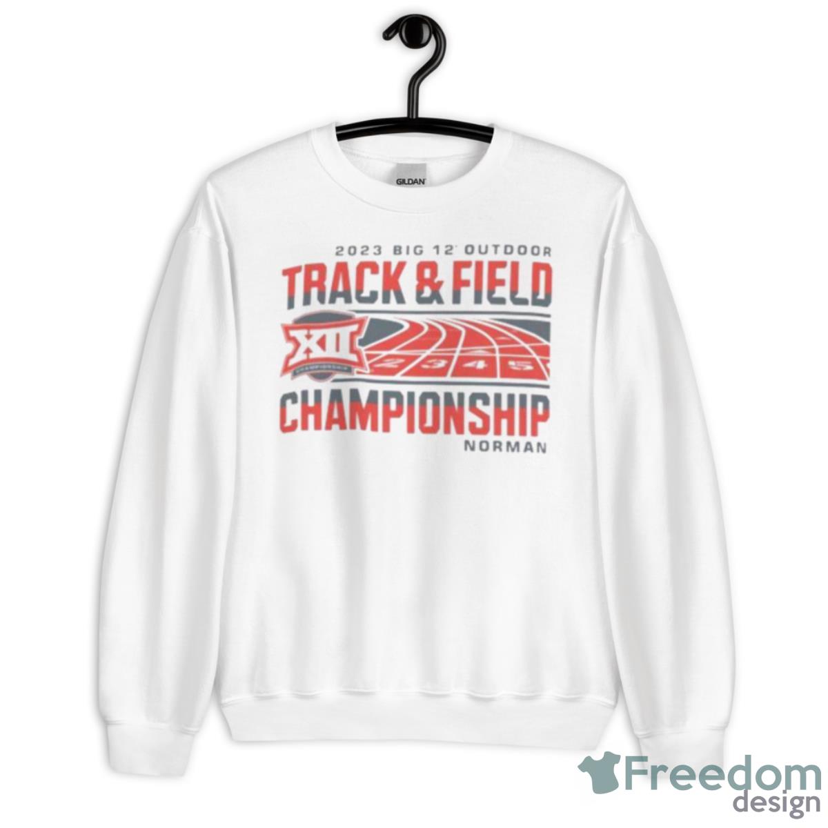 2023 Big 12 Outdoor Track & Field Championship Norman Shirt - Unisex Heavy Blend Crewneck Sweatshirt