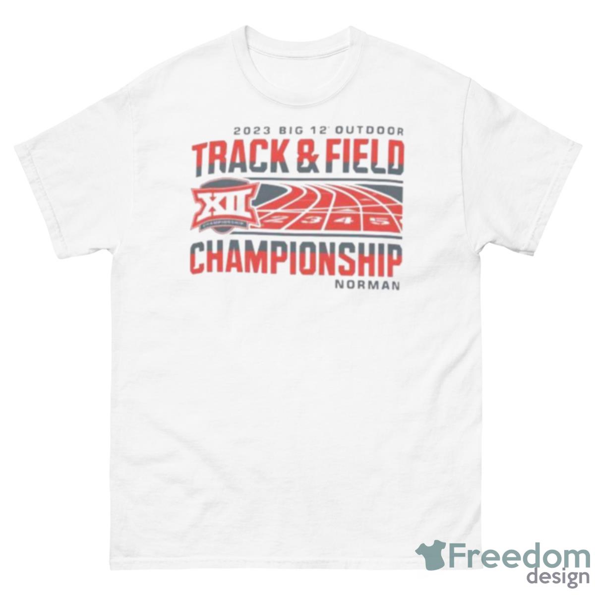 2023 Big 12 Outdoor Track & Field Championship Norman Shirt - 500 Men’s Classic Tee Gildan