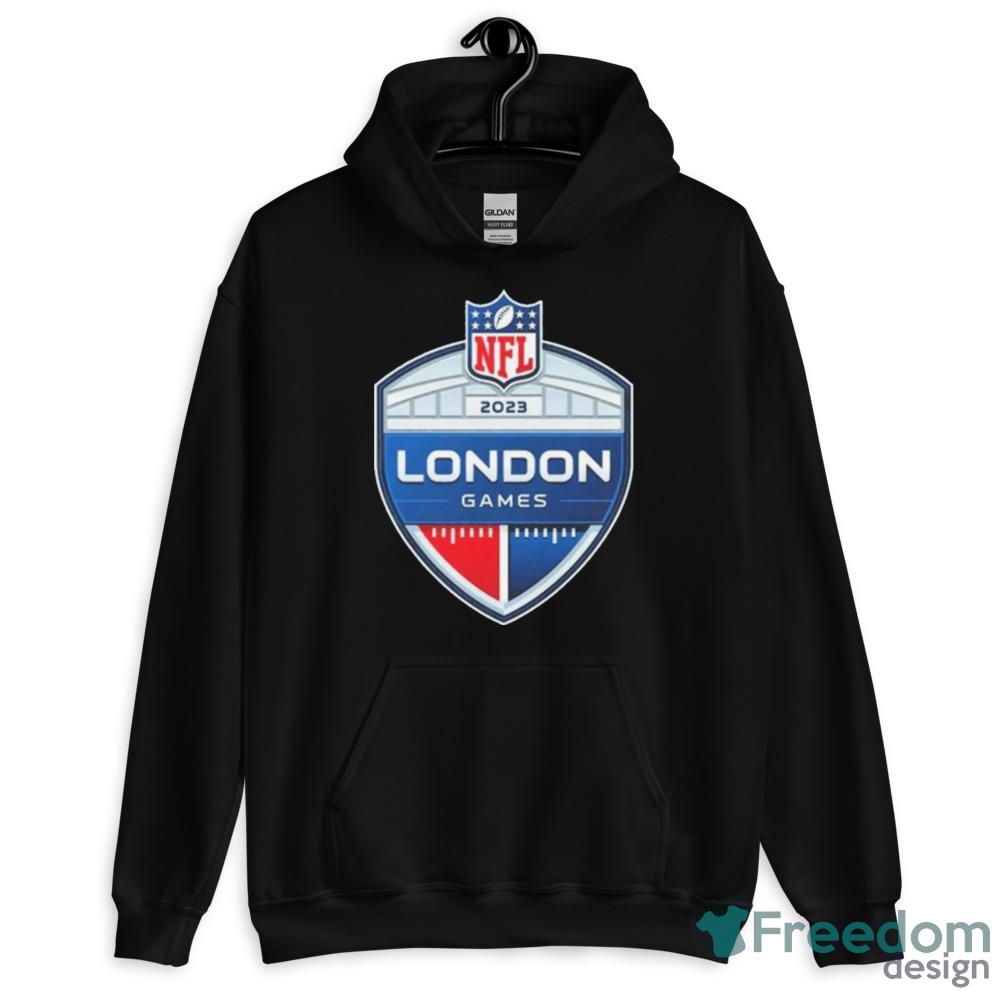 2023 Football International Game London Game Logo Shirt 1 image 2023 Football International Game London Game Logo Shirt 1 - 18500 Unisex Heavy Blend Hooded Sweatshirt