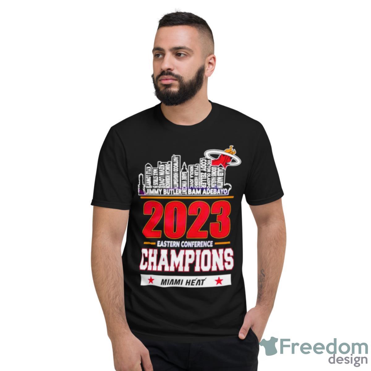 2023 Miami Heat NBA Eastern Conference Champions Shirt - Short Sleeve T-Shirt