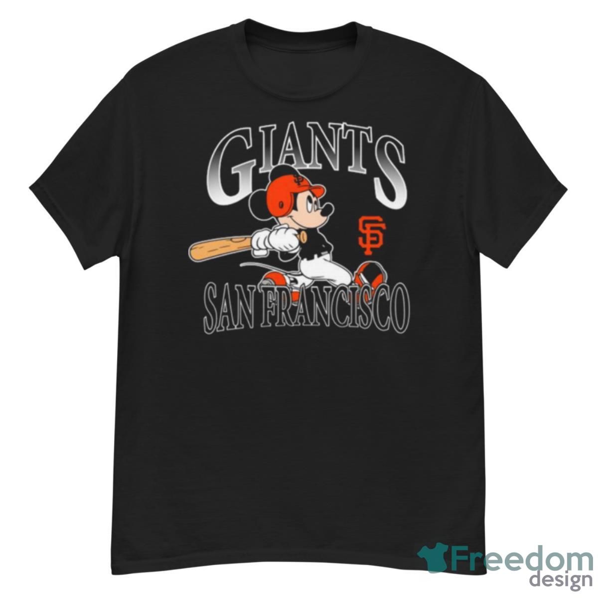 2023 Mickey Mouse San Francisco Giants Disney Game Day Shirt