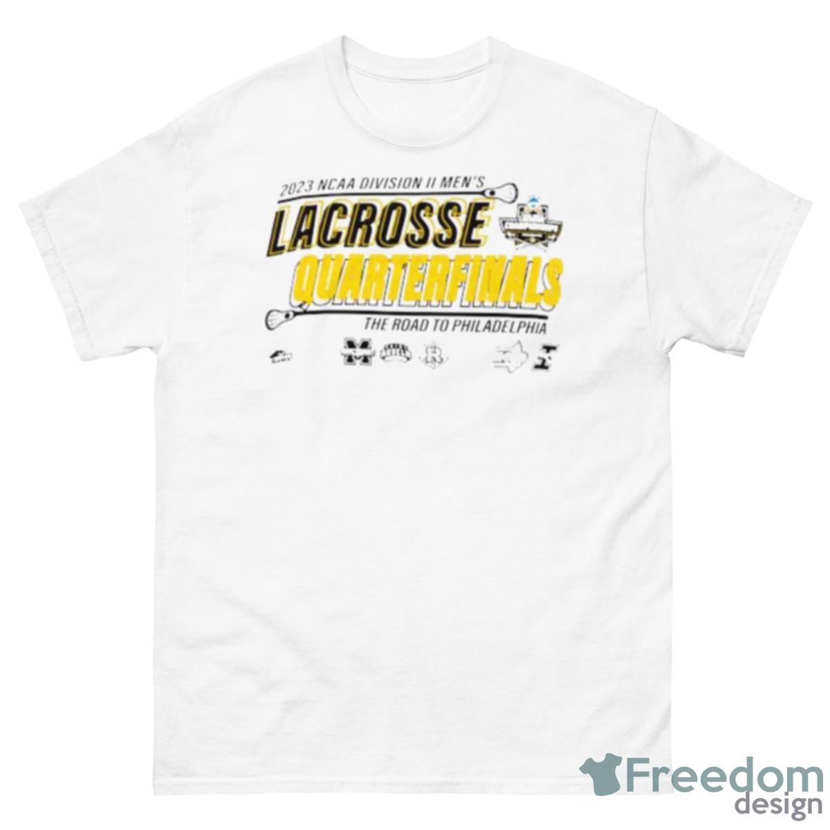 2023 NCAA Division II Lacrosse Quarterfinals The Road Philadelphia Shirt - 500 Men’s Classic Tee Gildan