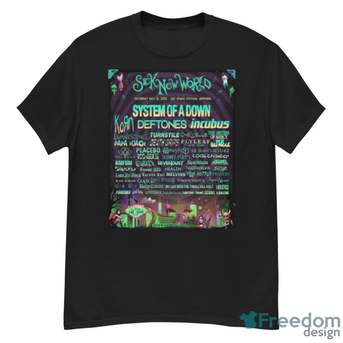 2023 Sick New World Festival Shirt - G500 Men’s Classic T-Shirt