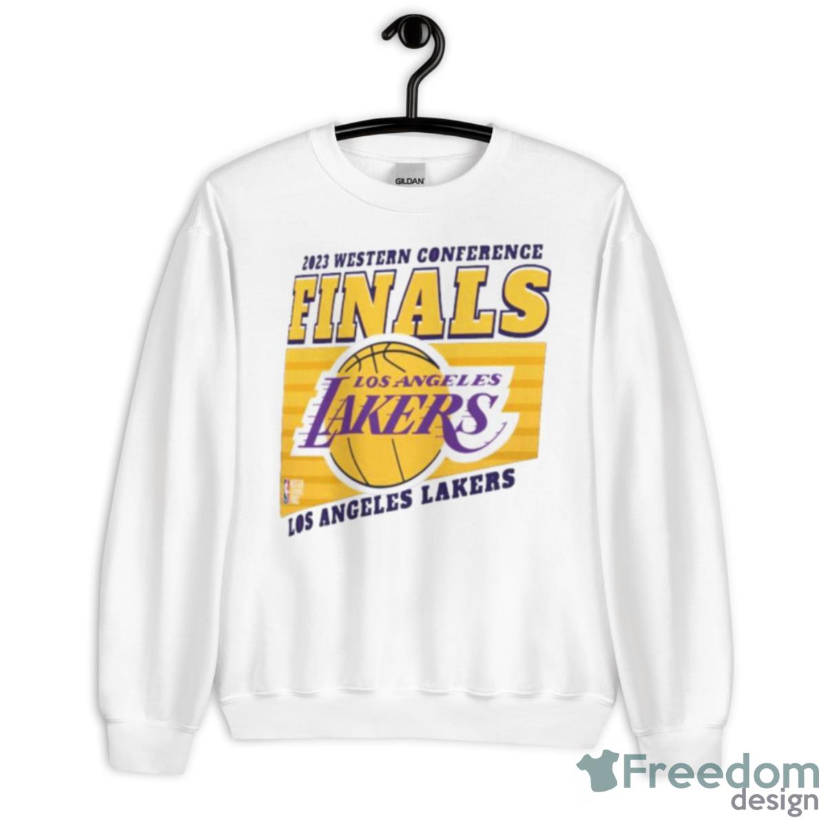 2023 WCF Los Angeles Lakers Shirt - Unisex Heavy Blend Crewneck Sweatshirt