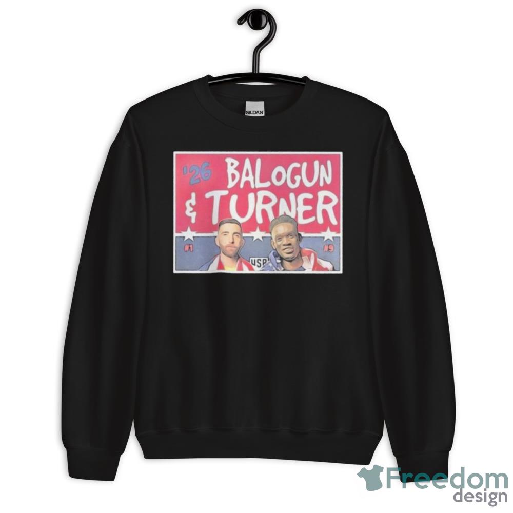 ’26 Balogun And Turner Black T Shirt Men And Women - 18000 Unisex Heavy Blend Crewneck Sweatshirt