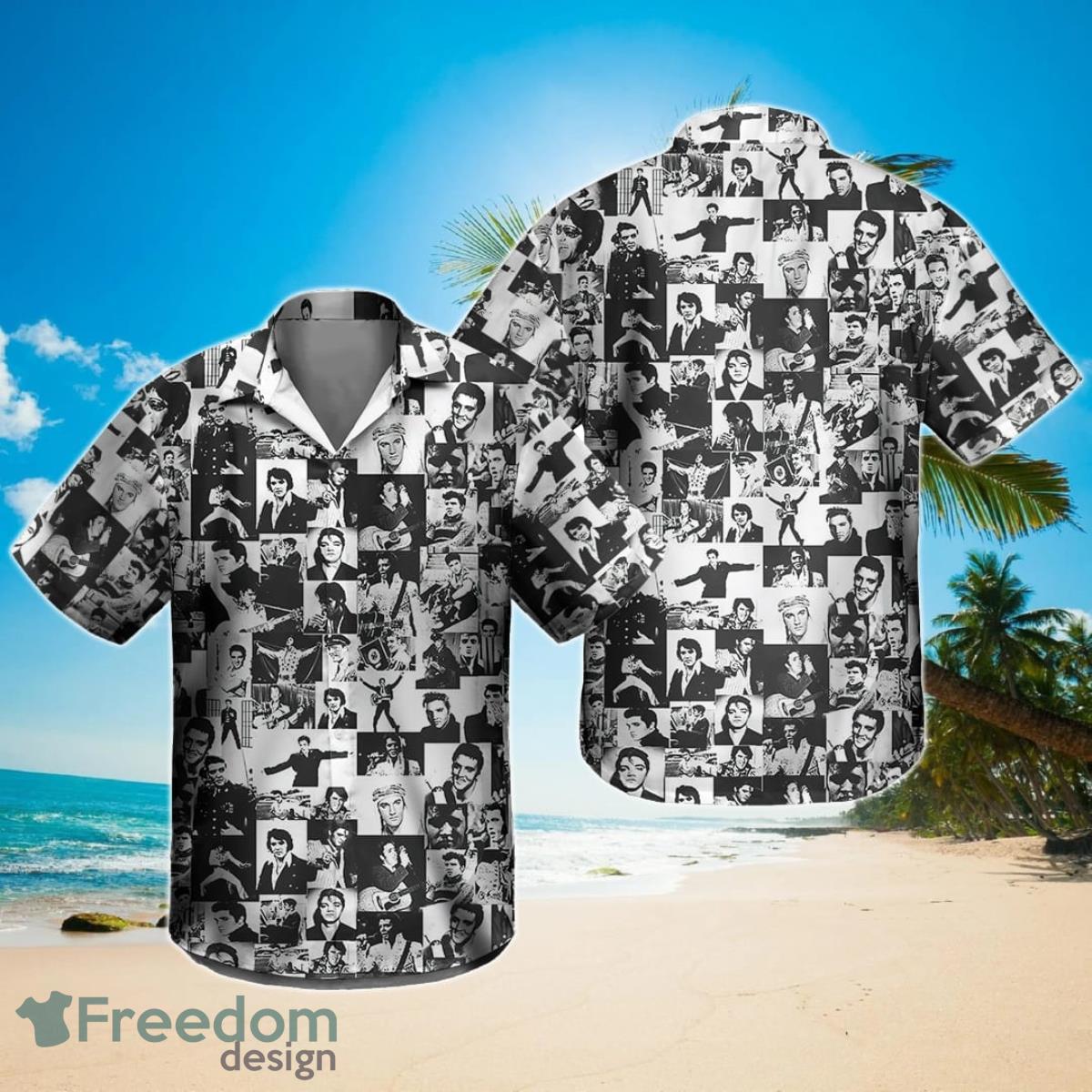 3D Elvis Presley Hawaiian Shirt For Men And Women Product Photo 1