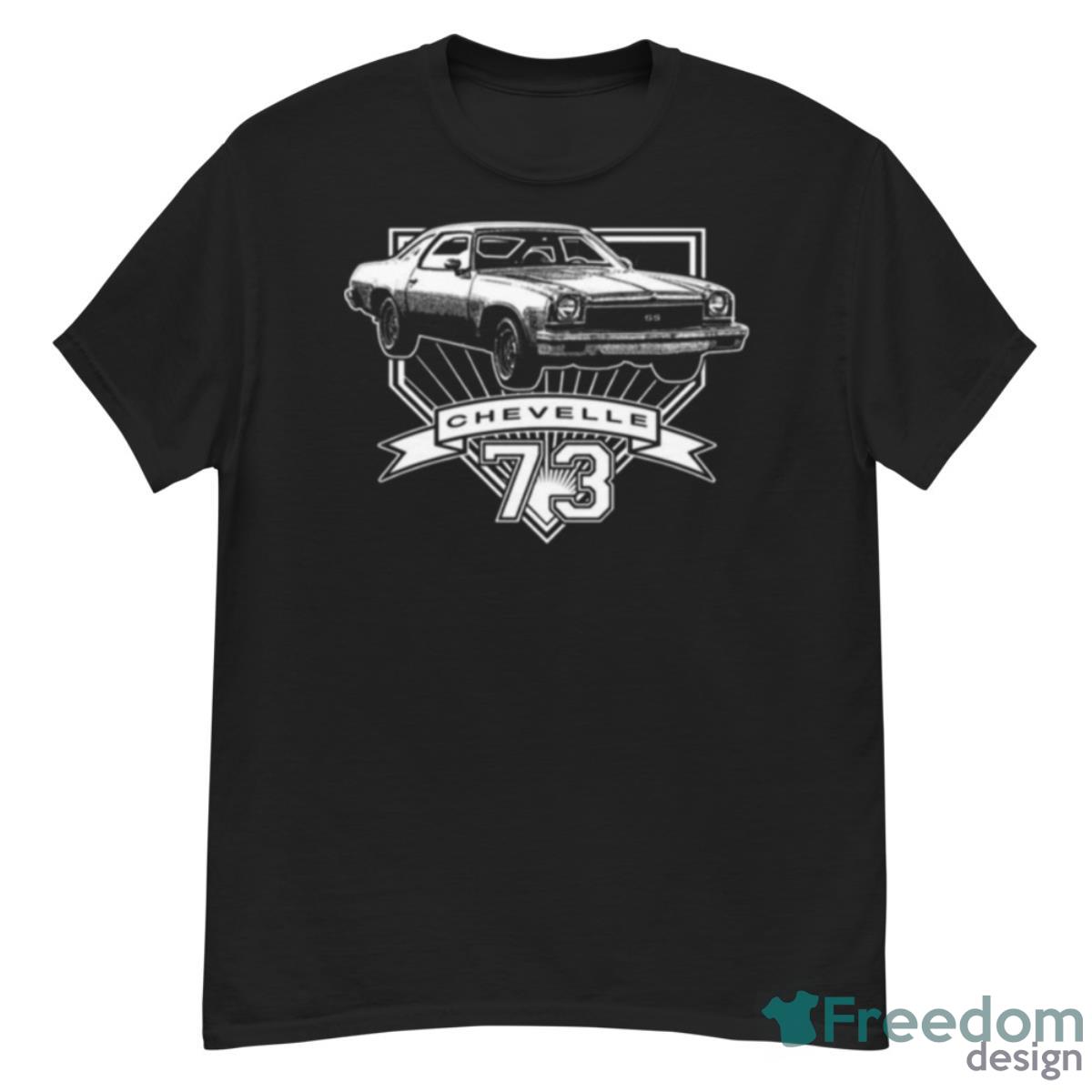 73 Retro Car 1973 Chevelle Artwork shirt - G500 Men’s Classic T-Shirt