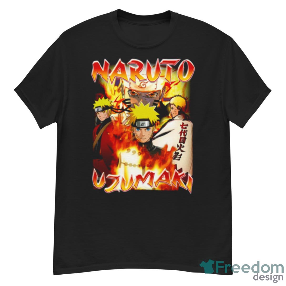 90s Vintage Art Naruto Shippuden Uzumaki Naruto Shirt - G500 Men’s Classic T-Shirt