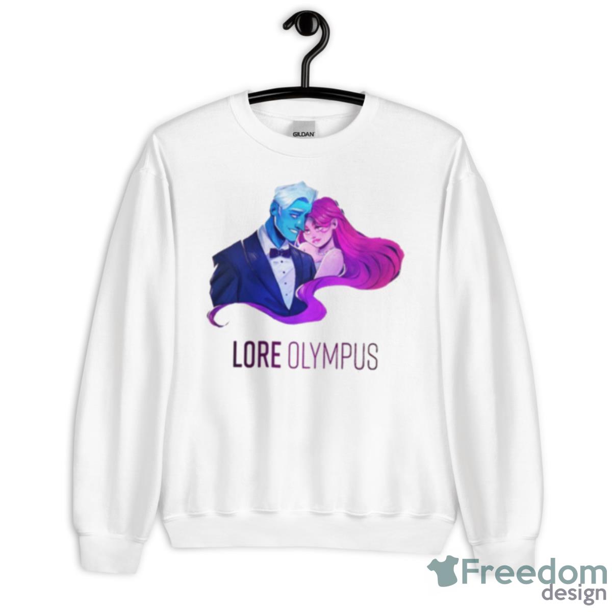 A Lovelife Lore Olympus Shirt - Unisex Heavy Blend Crewneck Sweatshirt