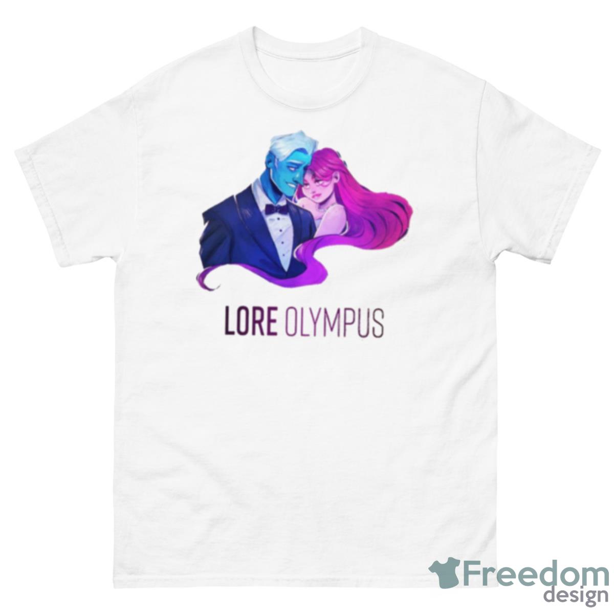 A Lovelife Lore Olympus Shirt - 500 Men’s Classic Tee Gildan