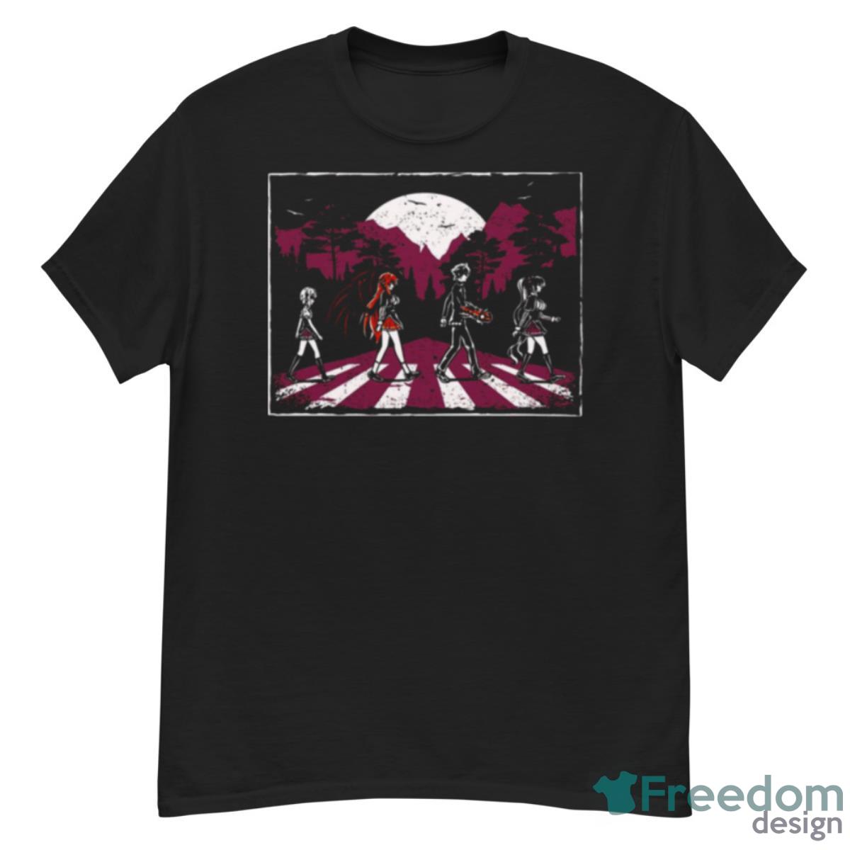 Abbey Road High School Dxd Akeno Himejima Yoko Hikasa Azumi Asakara Issei Hyoudou Shirt - G500 Men’s Classic T-Shirt