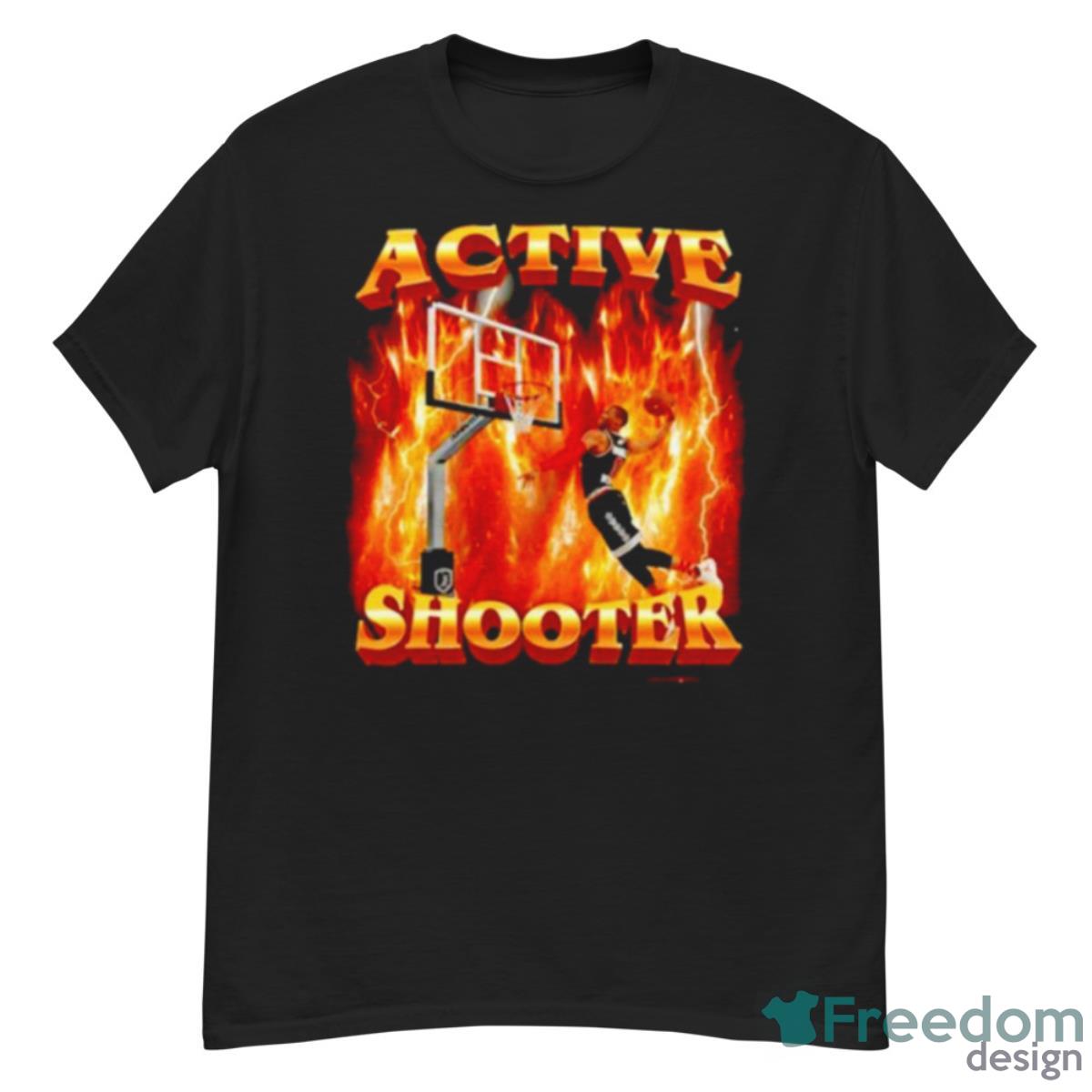 Active Shooter Basketball Meme Shirt - G500 Men’s Classic T-Shirt