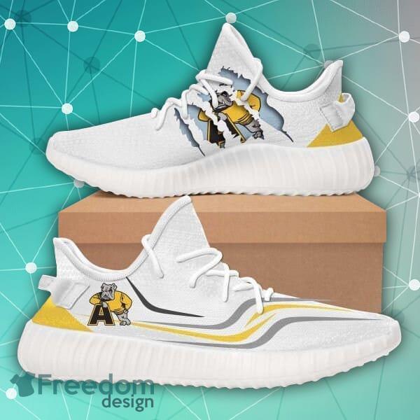 Adrian College Bulldogs NCAA Sport Teams Top Branding Trends Shoes Yeezy Style 2 Sneakers - Adrian College Bulldogs NCAA Sport Teams Top Branding Trends Shoes Yeezy v2 Sneakers_1