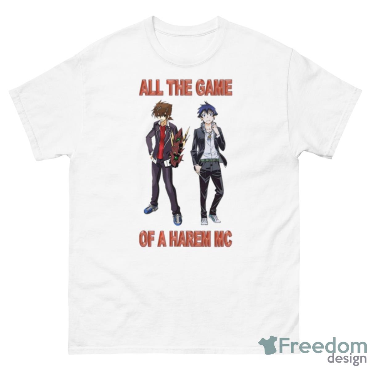 All The Game Of A Harem Mc Date A Live Shirt - 500 Men’s Classic Tee Gildan