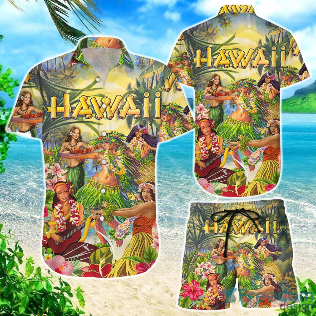 Aloha Hawaiian Shirt Girl Shake Your Body Beach Vacation Themed Gifts Product Photo 1