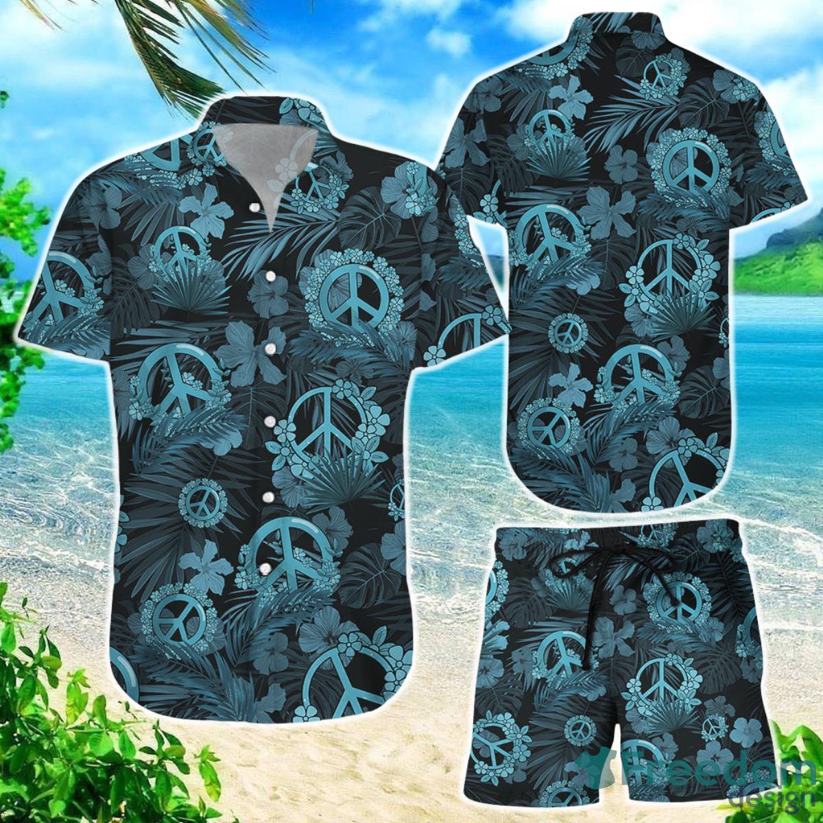 Aloha Hawaiian Shirt Hippie Summer Vibe Tropical Hawaiian Aloha Beach Themed Gift Product Photo 1