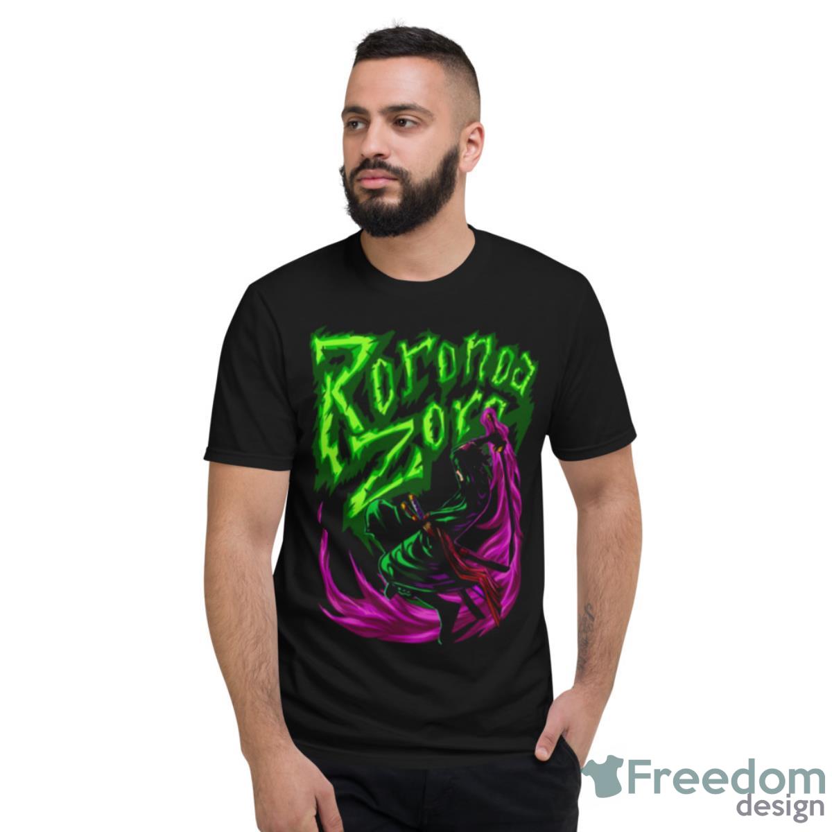 Amazing Art One Piece Roronoa Zoro Skill Shirt - Short Sleeve T-Shirt