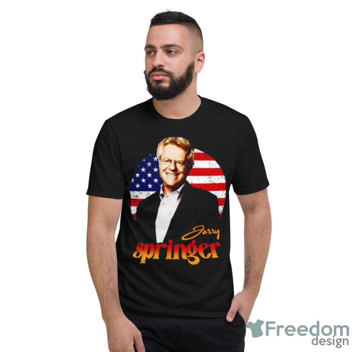 American Guy Jerry Springer Shirt - Short Sleeve T-Shirt