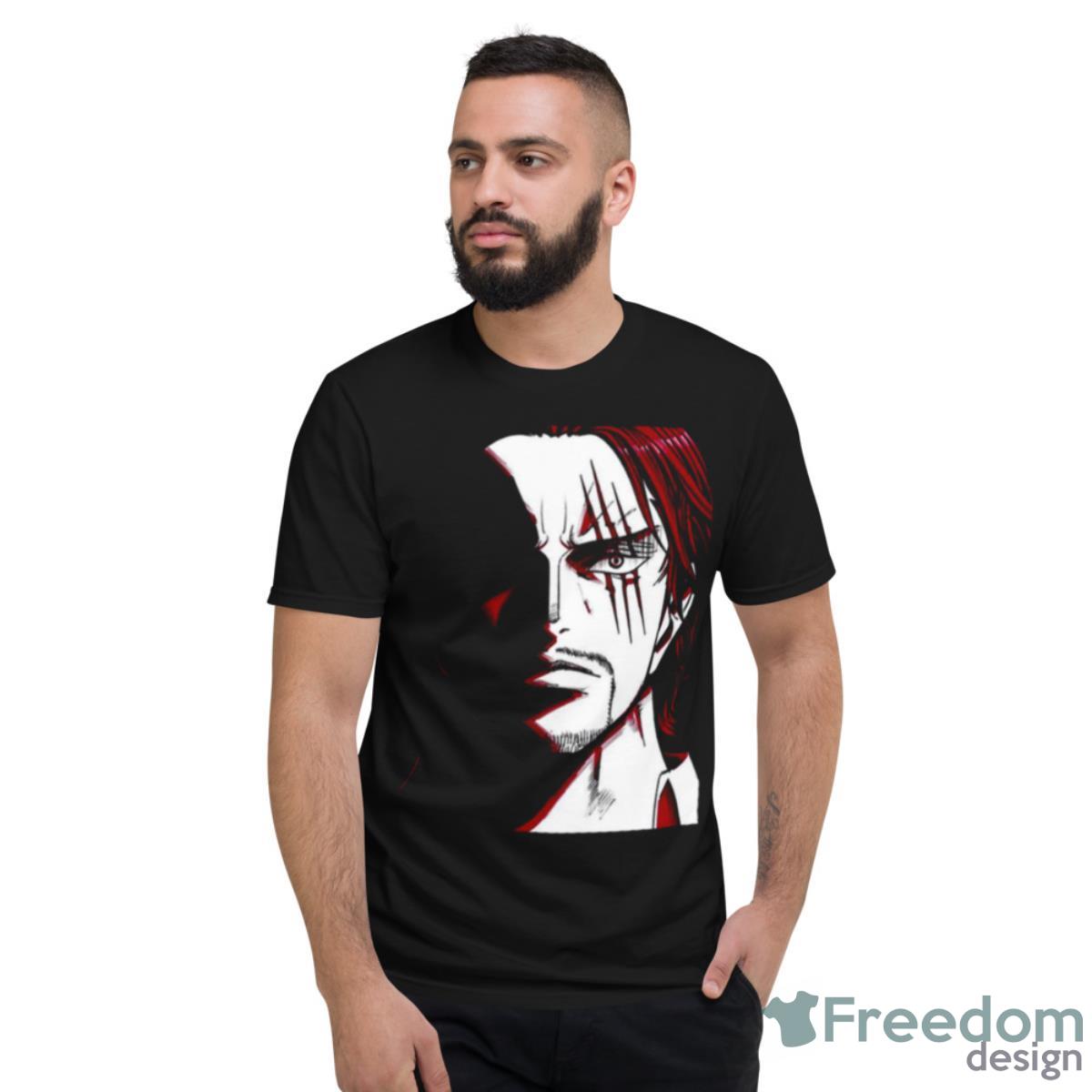 Anime One Piece Shanks Design Shirt - Short Sleeve T-Shirt