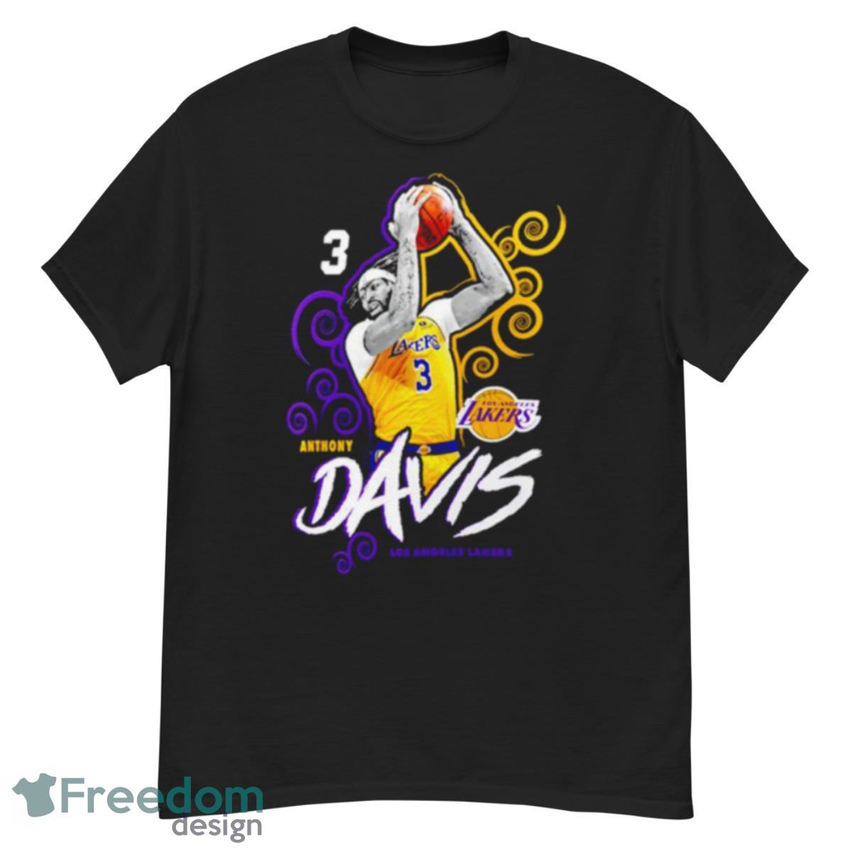 Anthony Davis Los Angeles Lakers Player Name & Number Shirt - G500 Men’s Classic T-Shirt