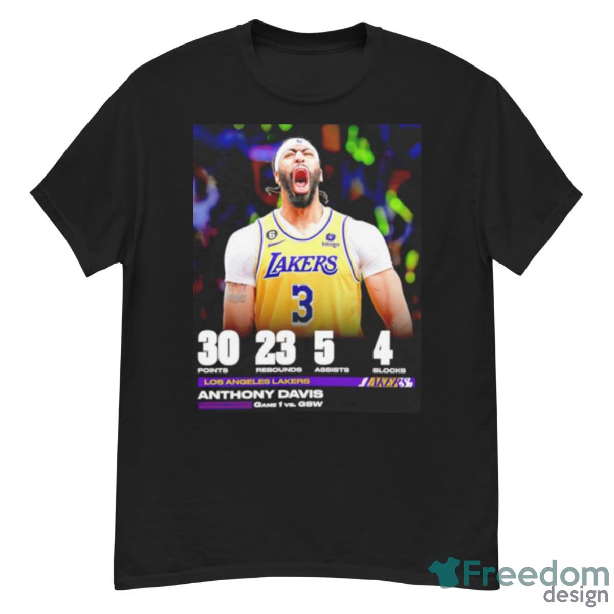 Anthony Davis Was Locked In For Game 1 Shirt - G500 Men’s Classic T-Shirt