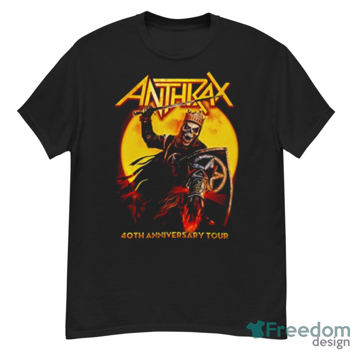 Anthrax We Ride With Death Tonight Merch Anthrax North American Tour 2023 Shirt - G500 Men’s Classic T-Shirt