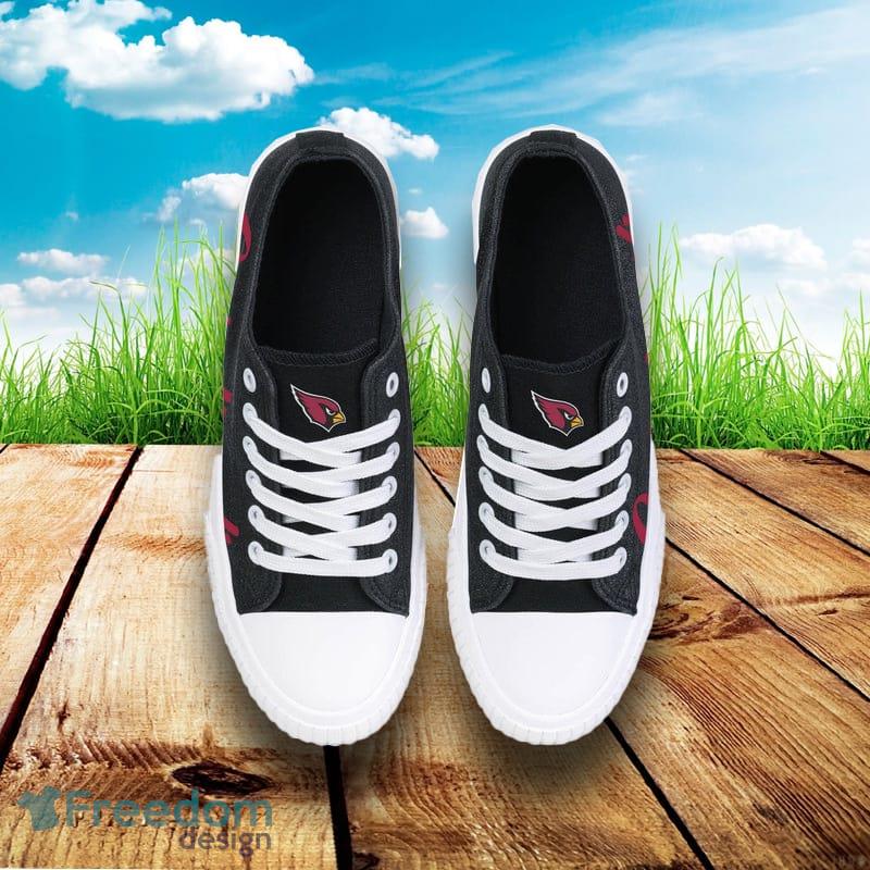 Arizona Cardinals NFL Men And Women Color Glitter Low Top Canvas Shoes For Fans - Arizona Cardinals NFL Womens Color Glitter Low Top Canvas Shoes_4 Arizona Cardinals NFL Men And Women Color Glitter Low Top Canvas Shoes For Fans - Arizona Cardinals NFL Womens Color Glitter Low Top Canvas Shoes_4