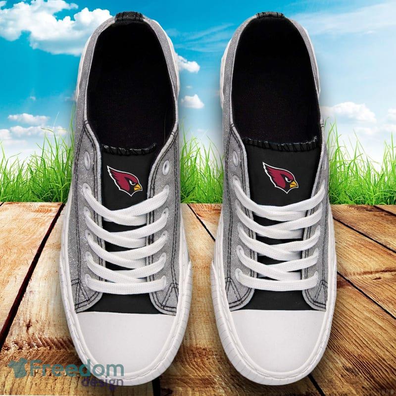 Arizona Cardinals NFL Men And Women Glitter Low Top Canvas Shoes For Fans - Arizona Cardinals NFL Womens Glitter Low Top Canvas Shoes_3 Arizona Cardinals NFL Men And Women Glitter Low Top Canvas Shoes For Fans - Arizona Cardinals NFL Womens Glitter Low Top Canvas Shoes_3