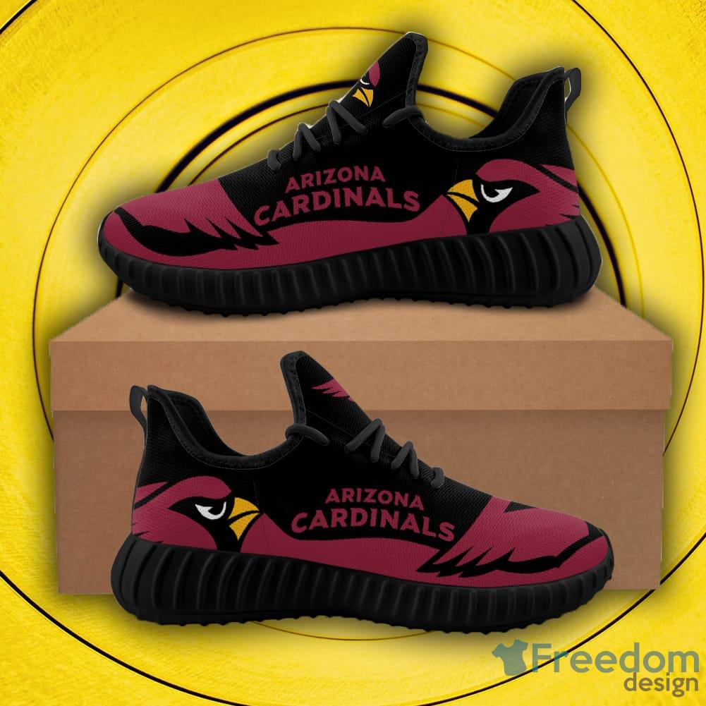 Arizona Cardinals Shoes Customize Sneakers Yeezy Shoes  Men And Women For Fans - Arizona Cardinals Shoes Customize Sneakers Yeezy Shoes for womenmen_2