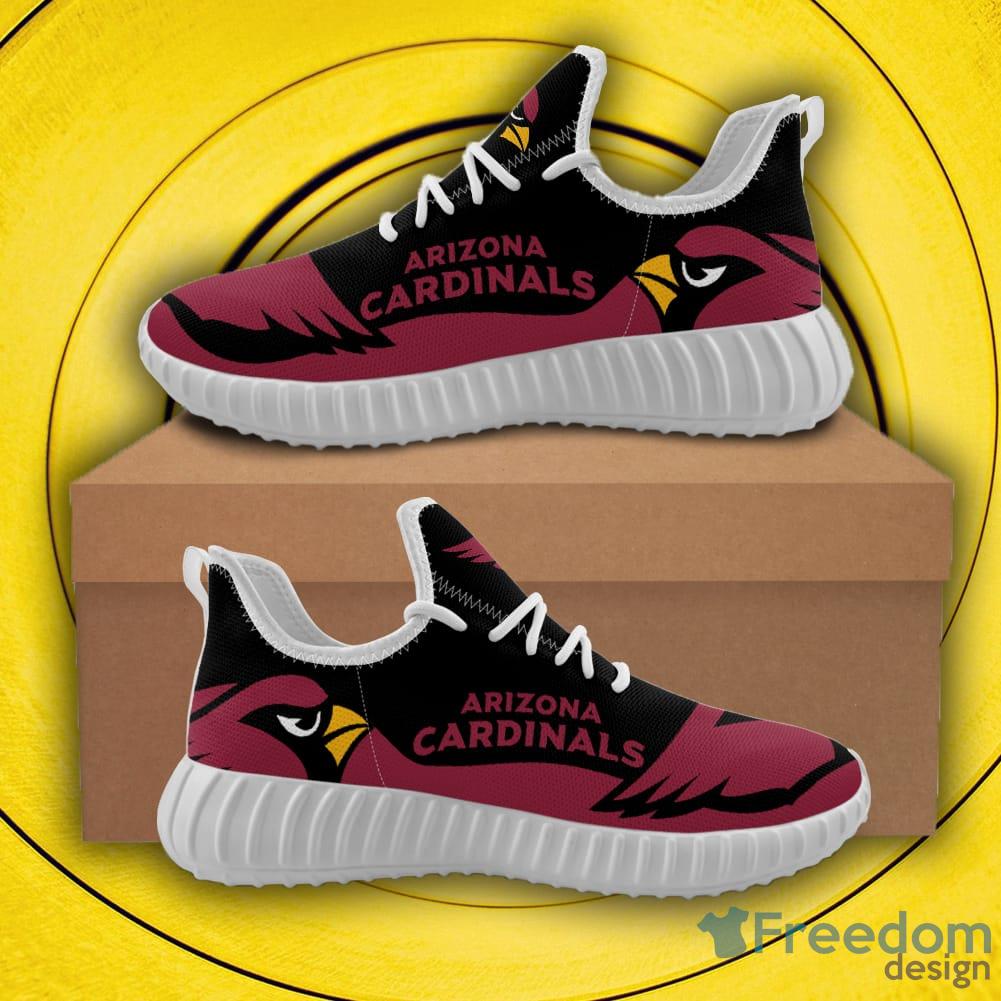 Arizona Cardinals Shoes Customize Sneakers Yeezy Shoes  Men And Women For Fans - Arizona Cardinals Shoes Customize Sneakers Yeezy Shoes for womenmen_1