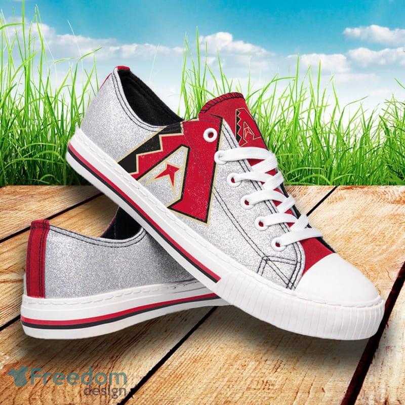 Arizona Diamondbacks MLB Men And Women Glitter Low Top Canvas Shoes For Fans - Arizona Diamondbacks MLB Womens Glitter Low Top Canvas Shoes_1 Arizona Diamondbacks MLB Men And Women Glitter Low Top Canvas Shoes For Fans - Arizona Diamondbacks MLB Womens Glitter Low Top Canvas Shoes_1