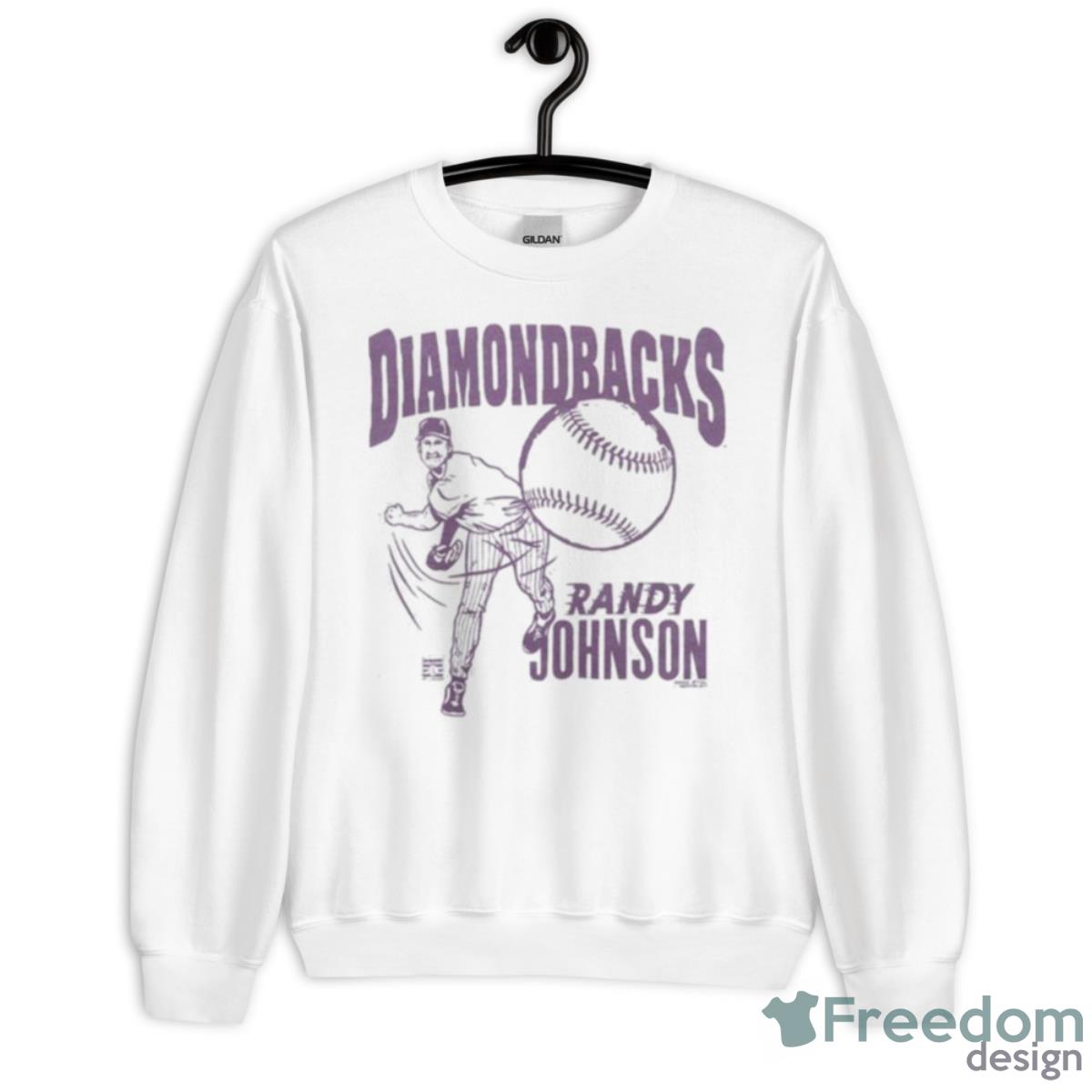 Arizona Diamondbacks Randy Johnson Retro Shirt - Unisex Heavy Blend Crewneck Sweatshirt